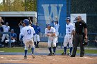 Baseball vs MIT  Wheaton College Baseball vs MIT during quarter final game of the NEWMAC Championship hosted by Wheaton. - (Photo by Keith Nordstrom) : Wheaton, baseball, NEWMAC